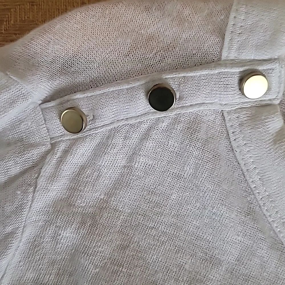 Chico's Boatneck  100% Linen Women Pullover Top XL - Picture 6 of 10